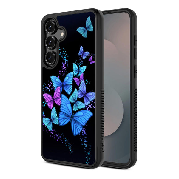 MyBat Design Lab Series Case for Samsung Galaxy S25 Fan Edition - Butterfly Night - MSS25FECSLESMP021-2.jpg