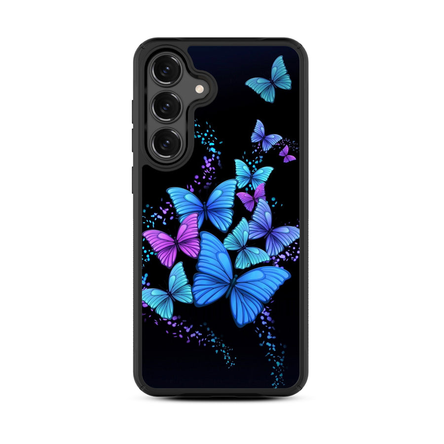 MyBat Design Lab Series Case for Samsung Galaxy S25 Fan Edition - Butterfly Night - MSS25FECSLESMP021-3.jpg