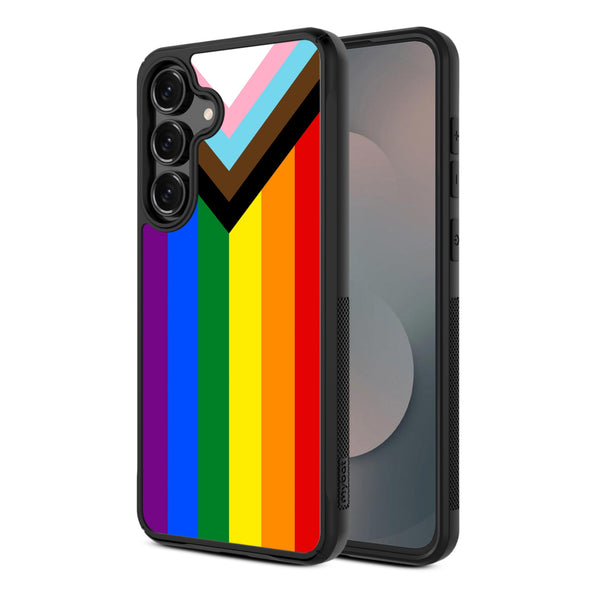 MyBat Design Lab Series Case for Samsung Galaxy S25 Fan Edition - LGBTQ+ Flag - MSS25FECSLESMP034-2.jpg