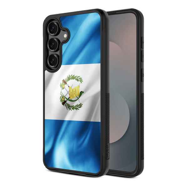 MyBat Design Lab Series Case for Samsung Galaxy S25 Fan Edition - Guatemalan Flag - MSS25FECSLESMP045-2.jpg