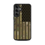 MyBat Design Lab Series Case for Samsung Galaxy S25 Fan Edition - Military Camouflage American Flag - MSS25FECSLESMP054-3.jpg
