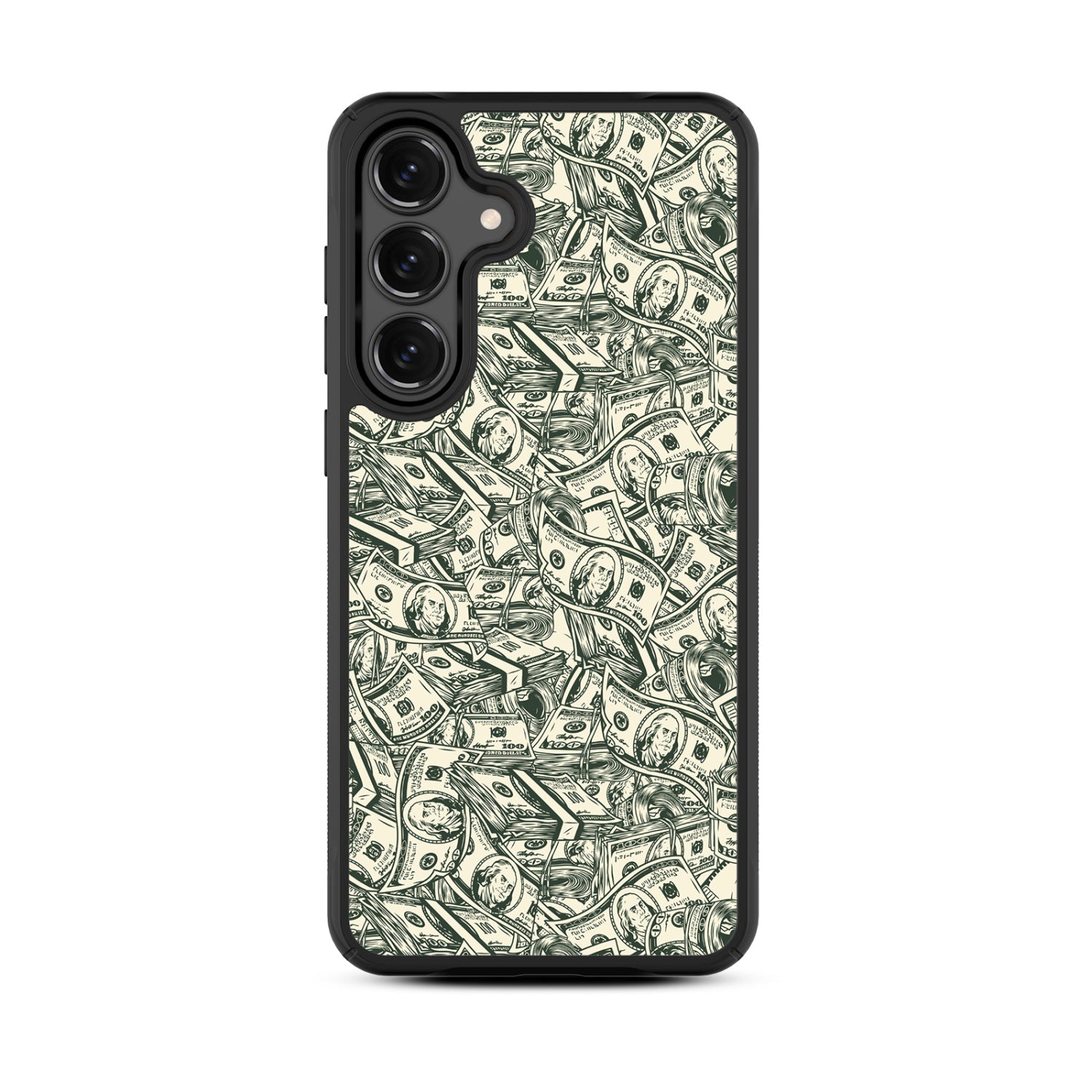 MyBat Design Lab Series Case for Samsung Galaxy S25 Fan Edition - Money Stack