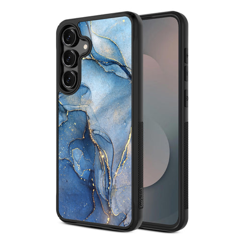 MyBat Design Lab Series Case for Samsung Galaxy S25 Fan Edition - Blue Marble - MSS25FECSLESMP106-2.jpg