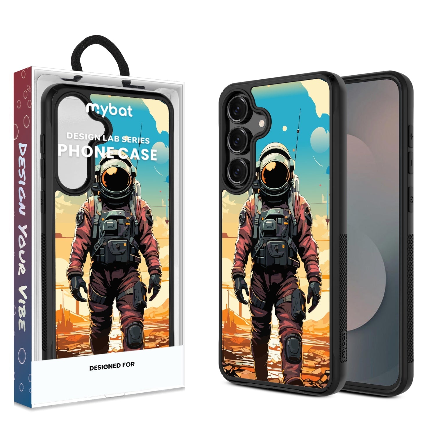 MyBat Design Lab Series Case for Samsung Galaxy S25 Fan Edition - Cosmonaut