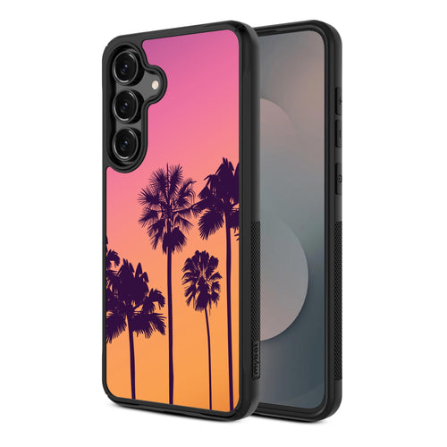 MyBat Design Lab Series Case for Samsung Galaxy S25 Fan Edition - Palm Tree Sunset - MSS25FECSLESMP136-2.jpg