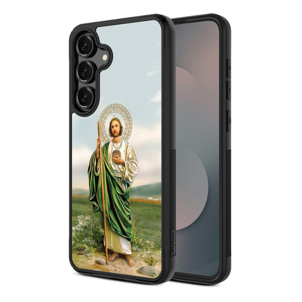 MyBat Design Lab Series Case for Samsung Galaxy S25 Fan Edition - Saint Judas - MSS25FECSLESMP138-2.jpg