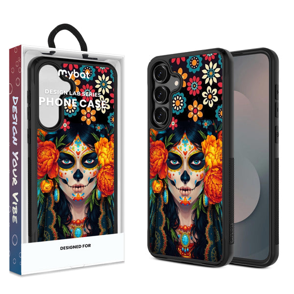 MyBat Design Lab Series Case for Samsung Galaxy S25 Fan Edition - Dia De Los Muertos - MSS25FECSLESMP167-1.jpg