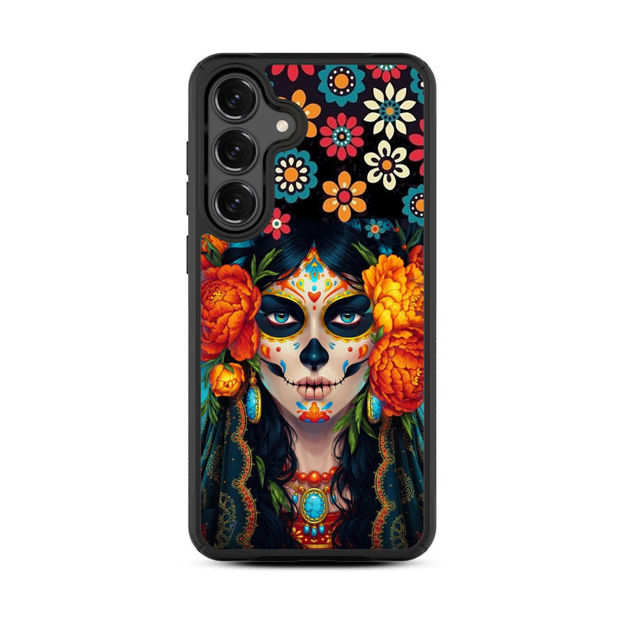 MyBat Design Lab Series Case for Samsung Galaxy S25 Fan Edition - Dia De Los Muertos - MSS25FECSLESMP167-3.jpg