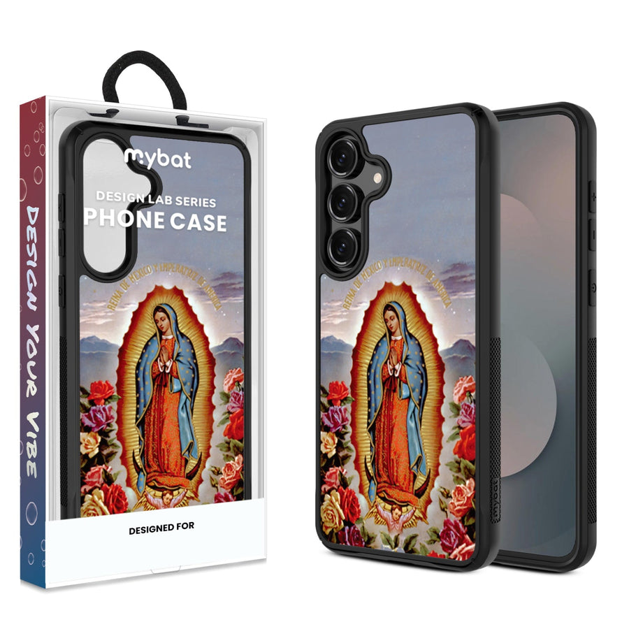 MyBat Design Lab Series Case for Samsung Galaxy S25 Fan Edition - Our Lady Guadalupe