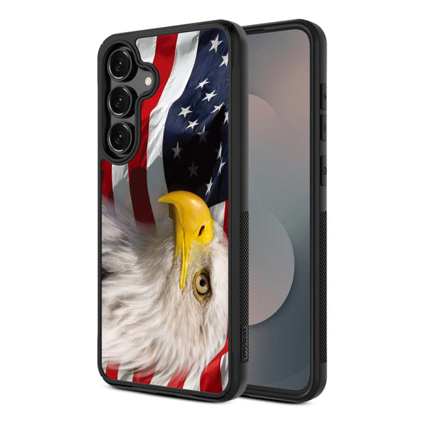 MyBat Design Lab Series Case for Samsung Galaxy S25 Fan Edition - Soaring with Liberty - MSS25FECSLESMP181-2.jpg