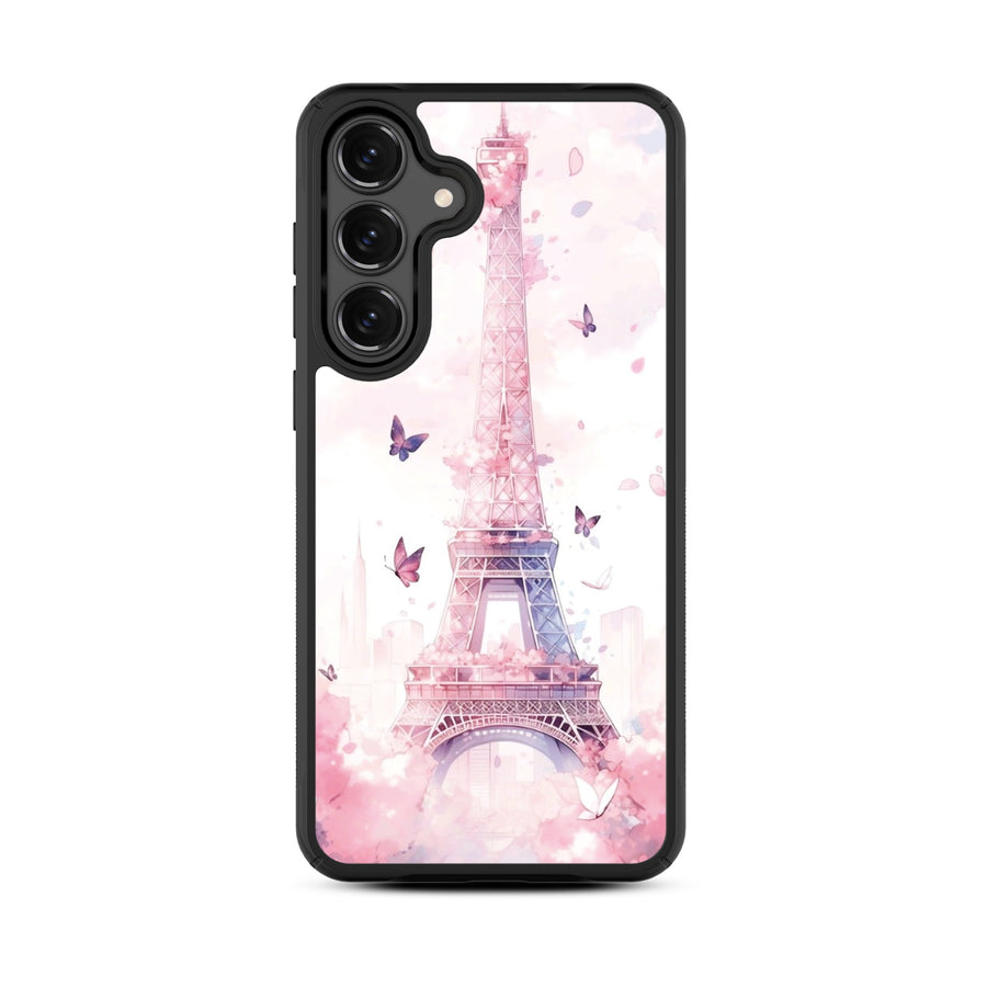 MyBat Design Lab Series Case for Samsung Galaxy S25 Fan Edition - Parisian Butterflies - MSS25FECSLESMP182-3.jpg