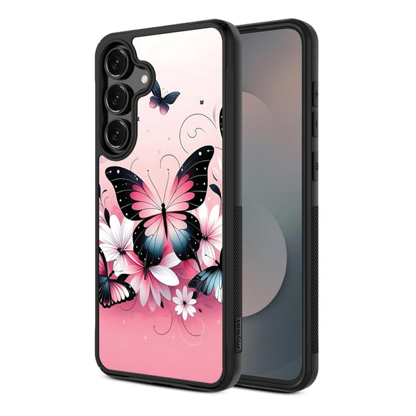 MyBat Design Lab Series Case for Samsung Galaxy S25 Fan Edition - Butterfly Bouquet - MSS25FECSLESMP184-2.jpg