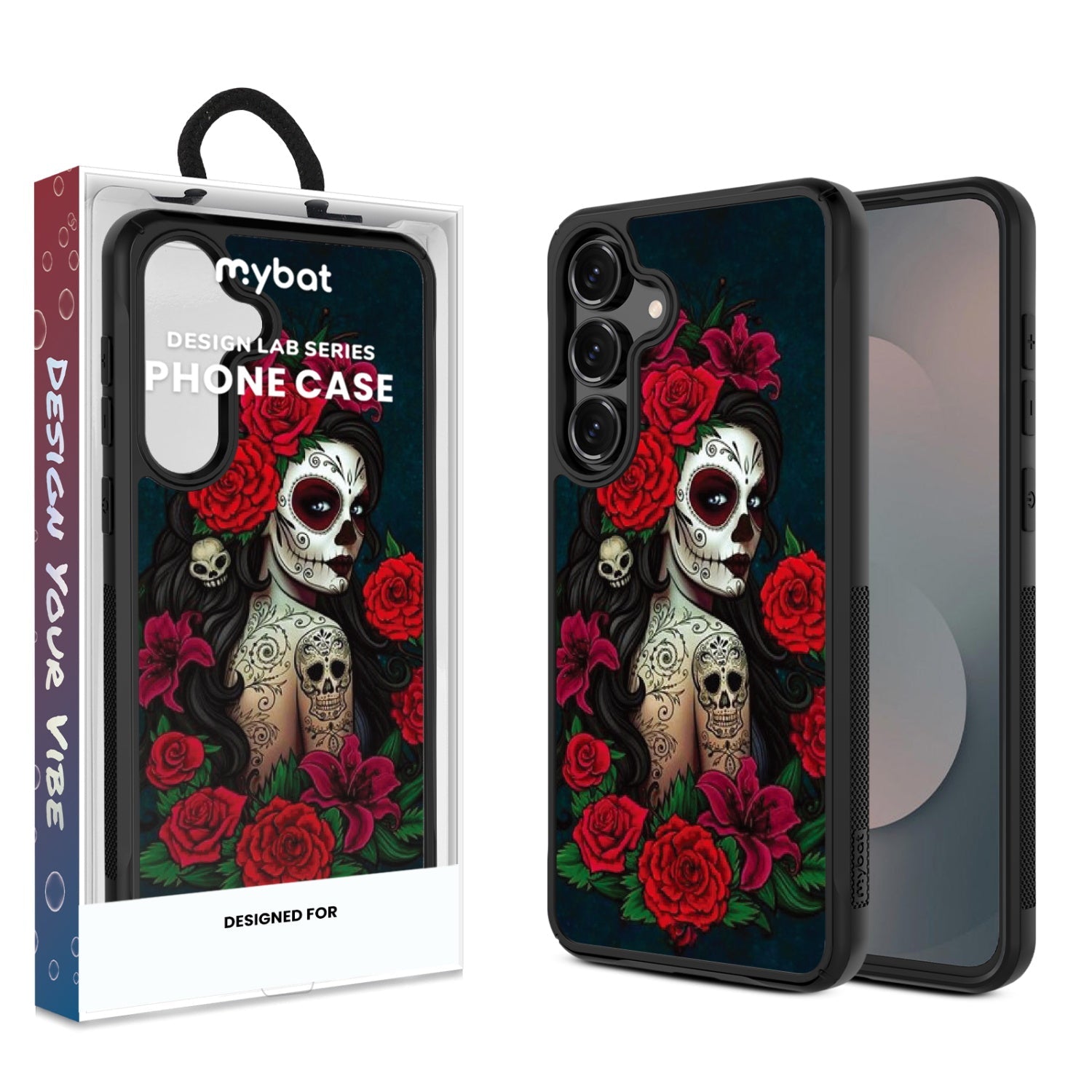 MyBat Design Lab Series Case for Samsung Galaxy S25 Fan Edition - Lady Of The Dead