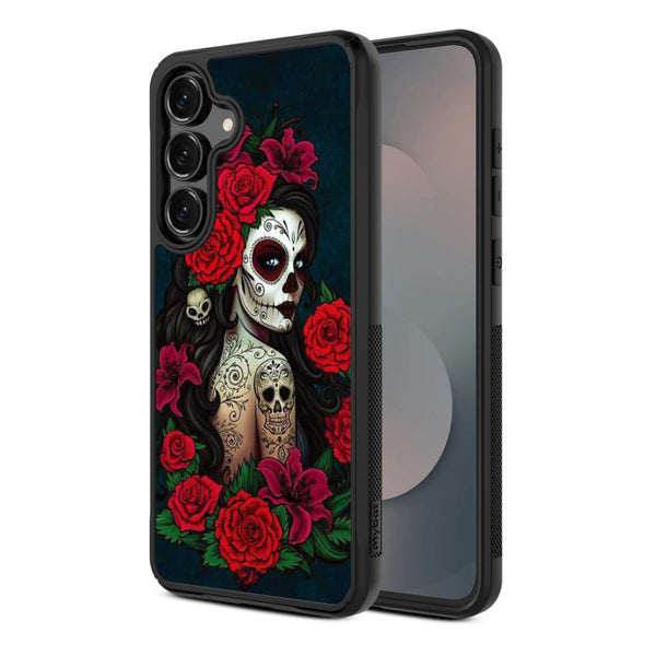 MyBat Design Lab Series Case for Samsung Galaxy S25 Fan Edition - Lady Of The Dead - MSS25FECSLESMP189-2.jpg