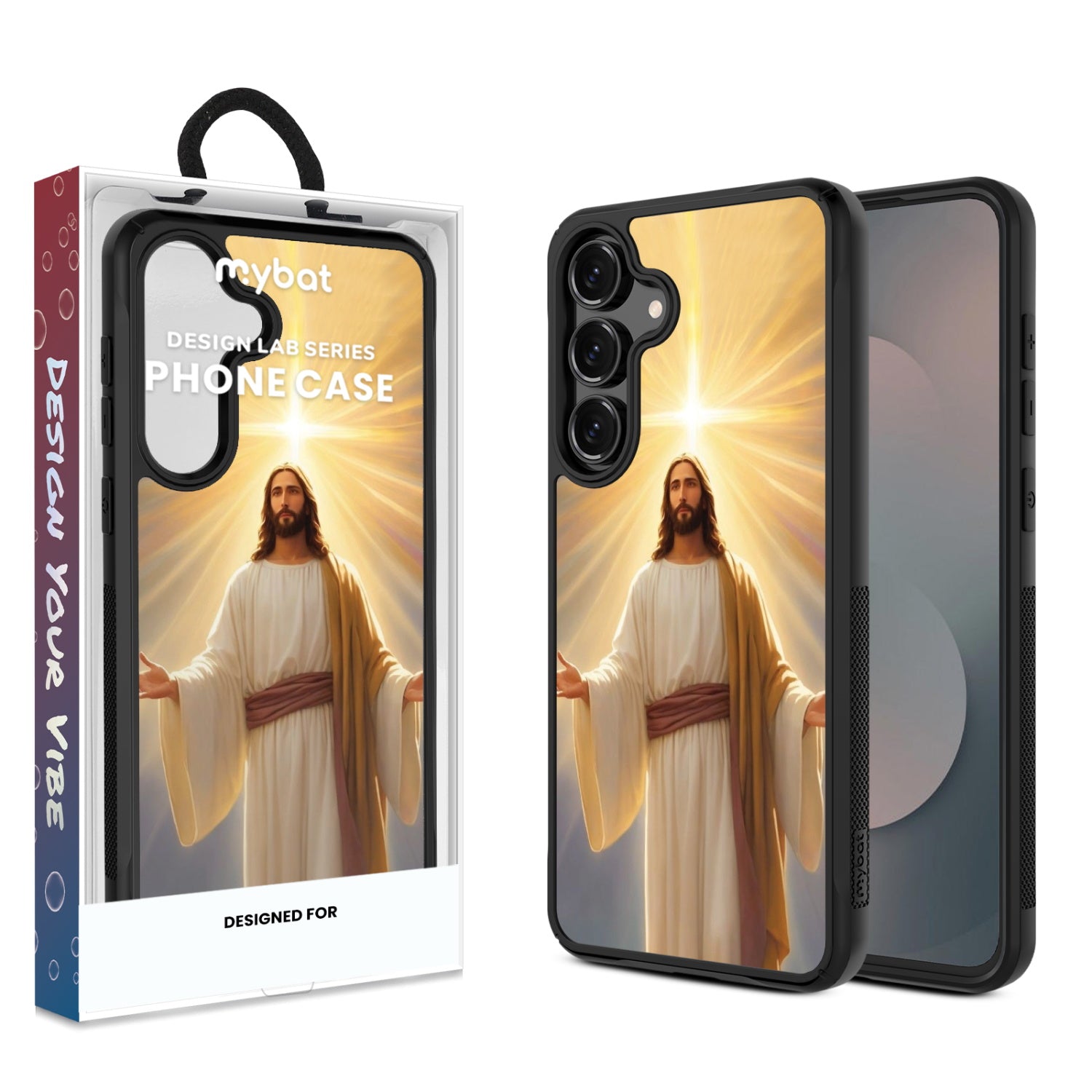 MyBat Design Lab Series Case for Samsung Galaxy S25 Fan Edition - Christ the Light