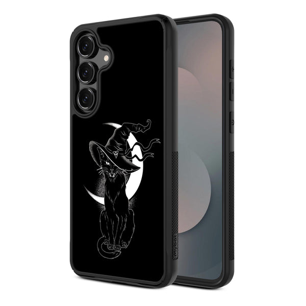 MyBat Design Lab Series Case for Samsung Galaxy S25 Fan Edition - Black Cat Magic - MSS25FECSLESMP223-2.jpg