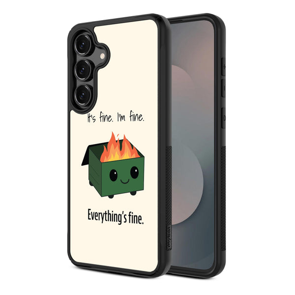 MyBat Design Lab Series Case for Samsung Galaxy S25 Fan Edition - Dumpster Fire - MSS25FECSLESMP255-2.jpg