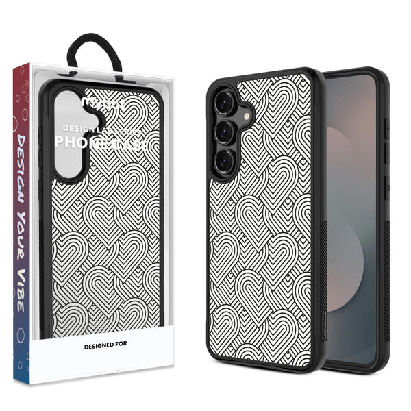 MyBat Design Lab Series Case for Samsung Galaxy S25 Fan Edition - Hearts Aligned - MSS25FECSLESMP331-1.jpg