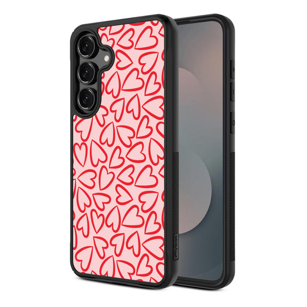 MyBat Design Lab Series Case for Samsung Galaxy S25 Fan Edition - Endless Hearts - MSS25FECSLESMP338-2.jpg