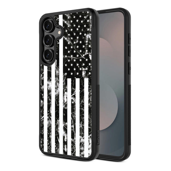 MyBat Design Lab Series Case for Samsung Galaxy S25 Fan Edition - Distress US Flag - MSS25FECSLESMP344-2.jpg