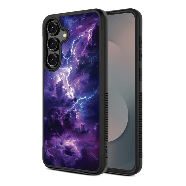 MyBat Design Lab Series Case for Samsung Galaxy S25 Fan Edition - Lightning Storm - MSS25FECSLESMP353-2.jpg