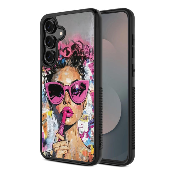MyBat Design Lab Series Case for Samsung Galaxy S25 Fan Edition - Graffiti Girl - MSS25FECSLESMP383-2.jpg