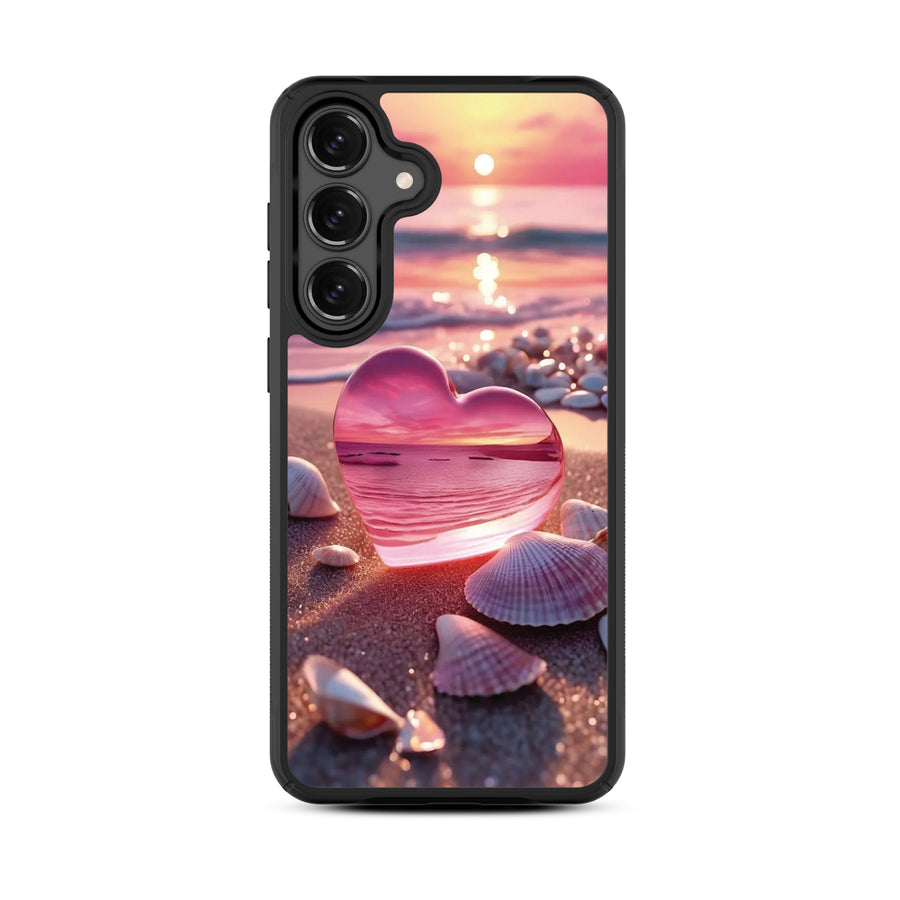 MyBat Design Lab Series Case for Samsung Galaxy S25 Fan Edition - Sunset Beach Love - MSS25FECSLESMP384-3.jpg