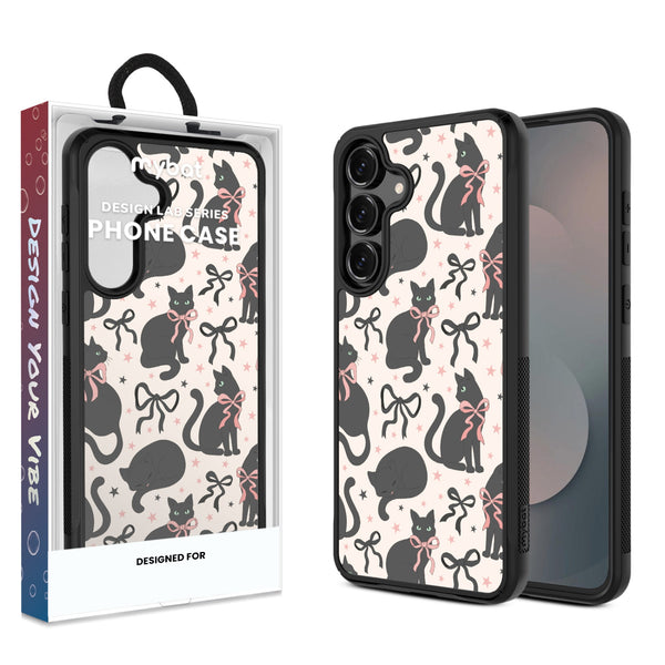 MyBat Design Lab Series Case for Samsung Galaxy S25 Fan Edition - Coquette Cat - MSS25FECSLESMP410-1.jpg