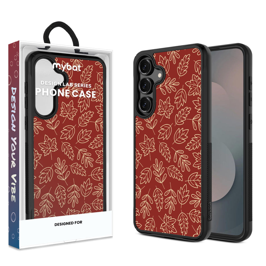 MyBat Design Lab Series Case for Samsung Galaxy S25 Fan Edition - Leaf Lines - MSS25FECSLESMP429-1.jpg