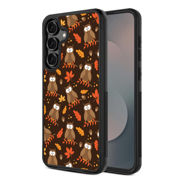 MyBat Design Lab Series Case for Samsung Galaxy S25 Fan Edition - Hoot & Harvest - MSS25FECSLESMP438-2.jpg