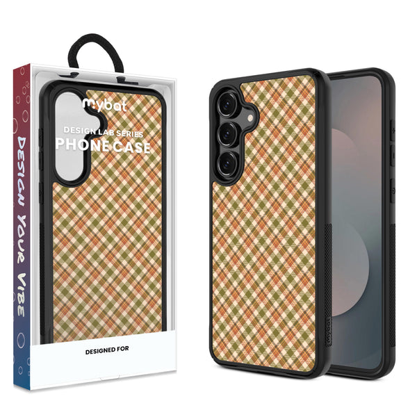 MyBat Design Lab Series Case for Samsung Galaxy S25 Fan Edition - Autumn Tartan - MSS25FECSLESMP446-1.jpg