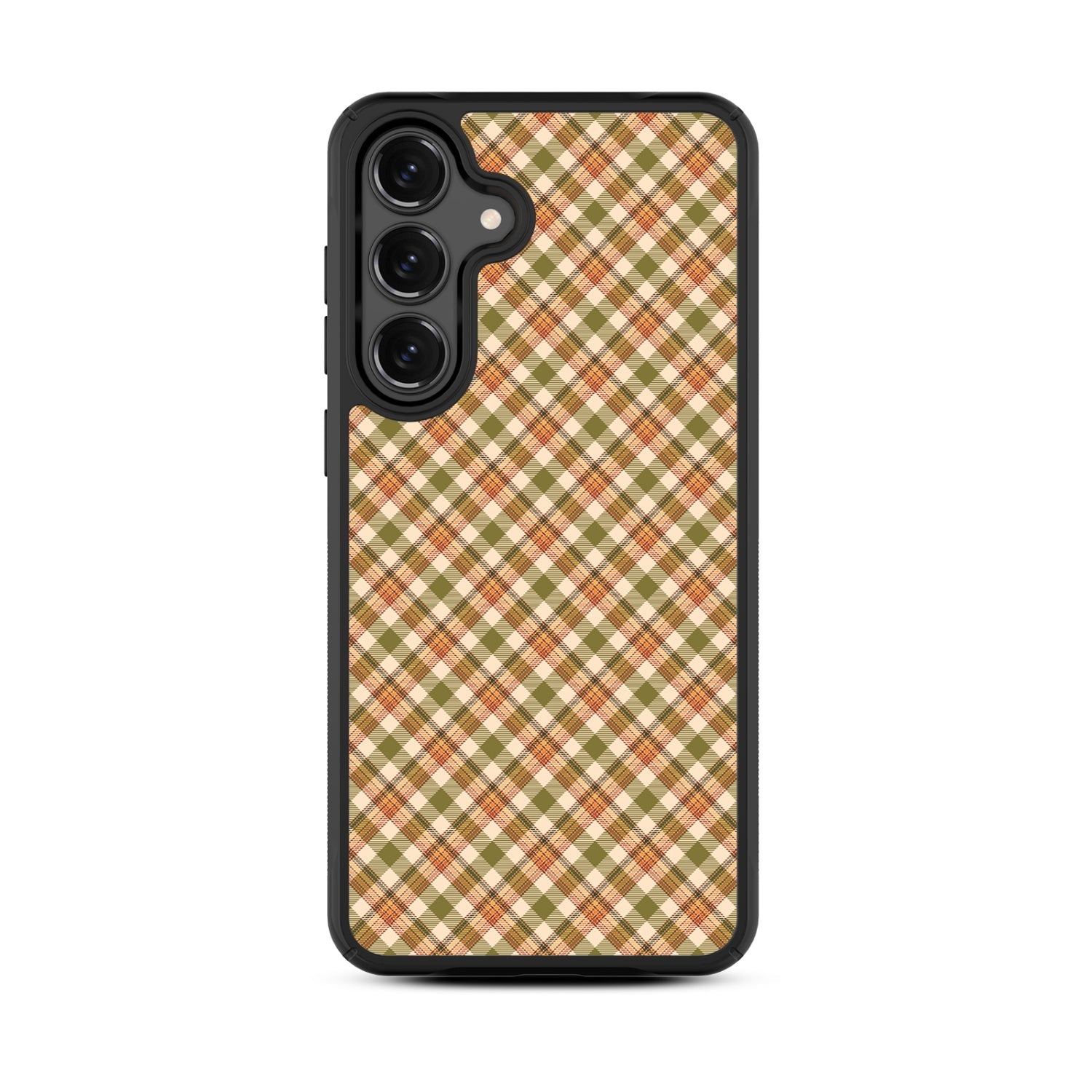 MyBat Design Lab Series Case for Samsung Galaxy S25 Fan Edition - Autumn Tartan