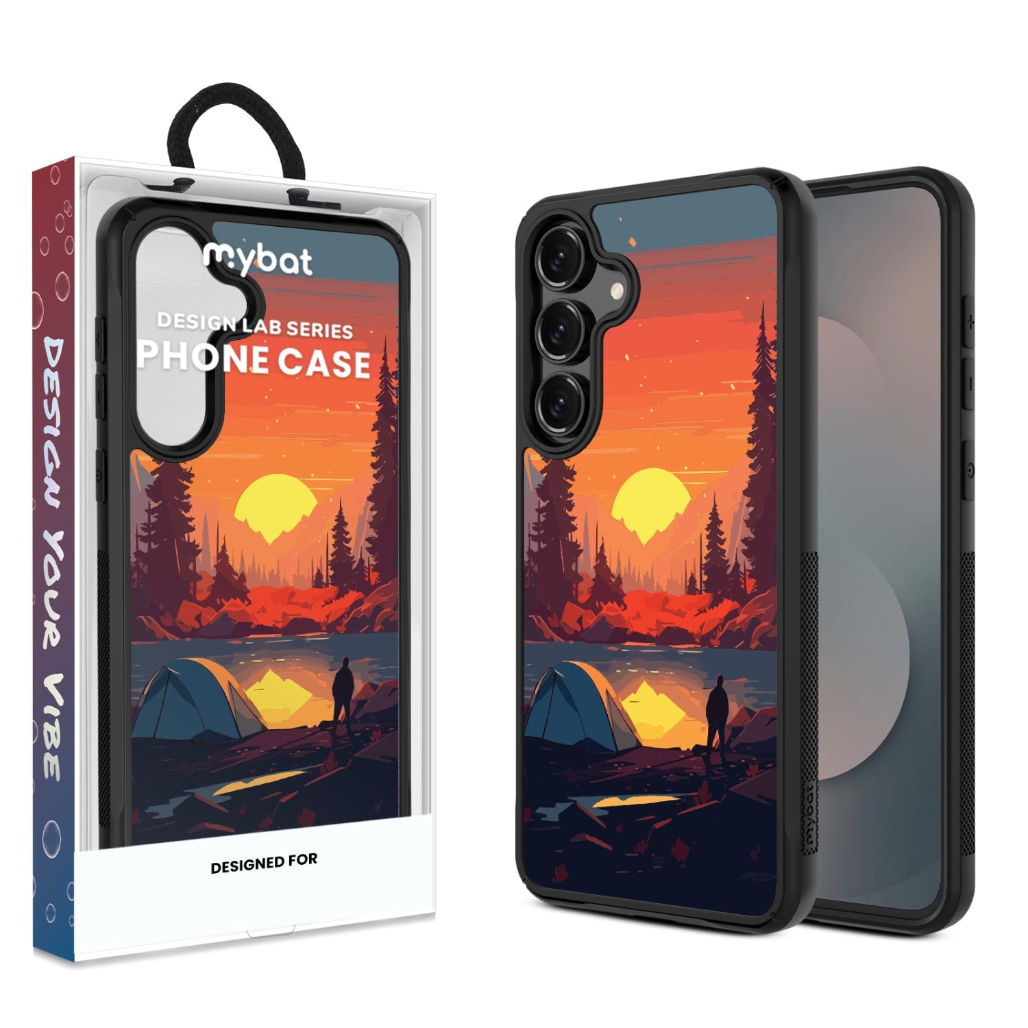 MyBat Design Lab Series Case for Samsung Galaxy S25 Fan Edition - Sunset Camp