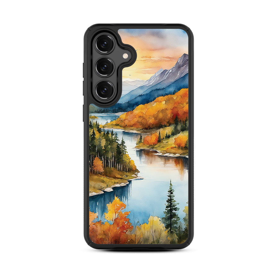 MyBat Design Lab Series Case for Samsung Galaxy S25 Fan Edition - Impressionist Foliage - MSS25FECSLESMP452-3.jpg