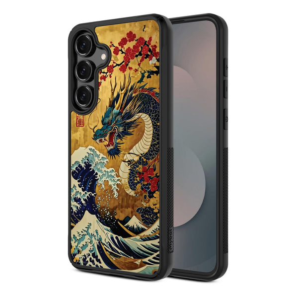 MyBat Design Lab Series Case for Samsung Galaxy S25 Fan Edition - Rising Dragon - MSS25FECSLESMP455-2.jpg