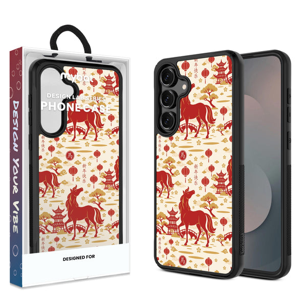 MyBat Design Lab Series Case for Samsung Galaxy S25 Fan Edition - Year of the Horse - MSS25FECSLESMP461-1.jpg