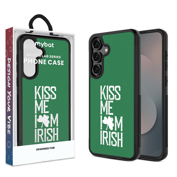 MyBat Design Lab Series Case for Samsung Galaxy S25 Fan Edition - Kiss Me I'm Irish - MSS25FECSLESMP465-1.jpg