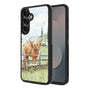 MyBat Design Lab Series Case for Samsung Galaxy S25 Fan Edition - Highland Cow - MSS25FECSLESMP470-2.jpg