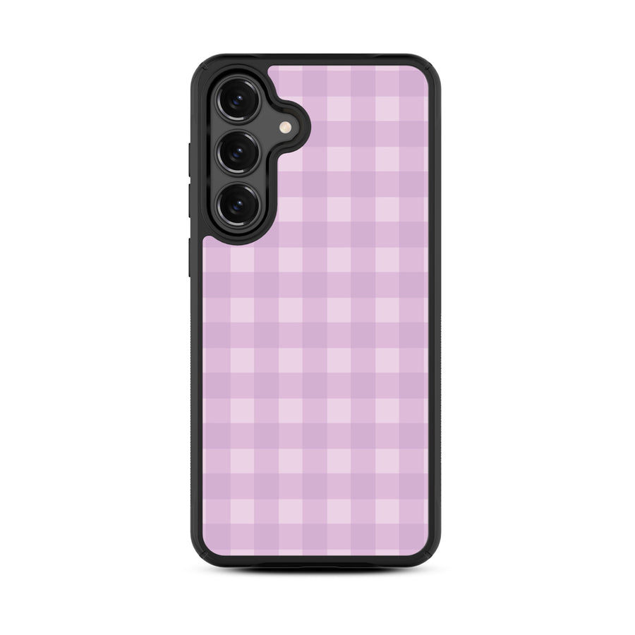 MyBat Design Lab Series Case for Samsung Galaxy S25 Fan Edition - Purple Plaid - MSS25FECSLESMP483-3.jpg