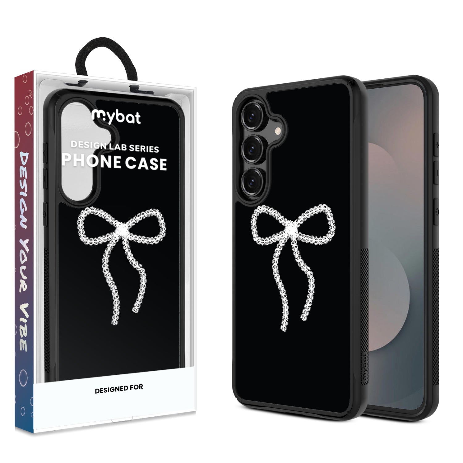 MyBat Design Lab Series Case for Samsung Galaxy S25 Fan Edition - Classic Coquette
