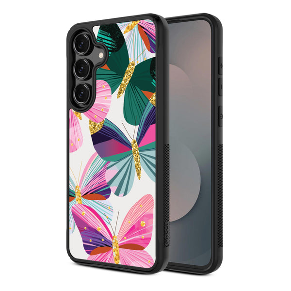 MyBat Design Lab Series Case for Samsung Galaxy S25 Fan Edition - Bright Flutter - MSS25FECSLESMP489-2.jpg