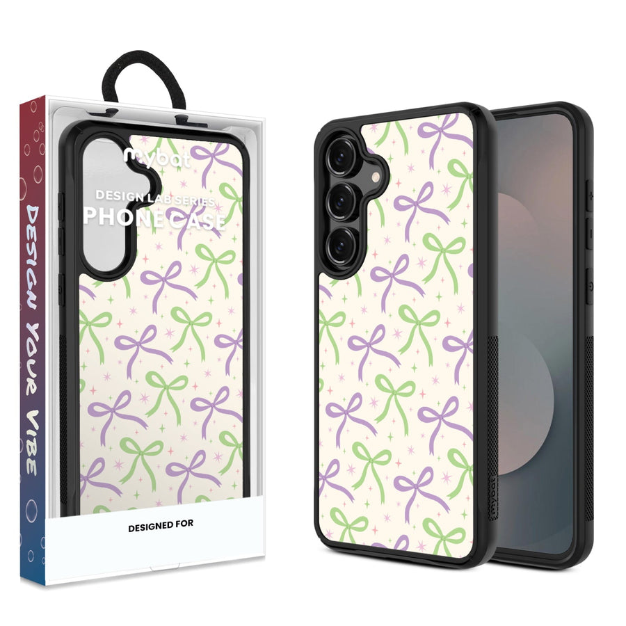 MyBat Design Lab Series Case for Samsung Galaxy S25 Fan Edition - Blooming Bows
