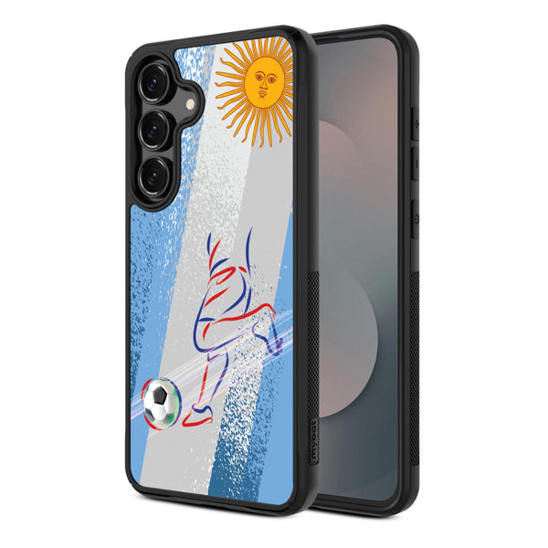 MyBat Design Lab Series Case for Samsung Galaxy S25 Fan Edition – Argentina Soccer - MSS25FECSLESMP508-2.jpg