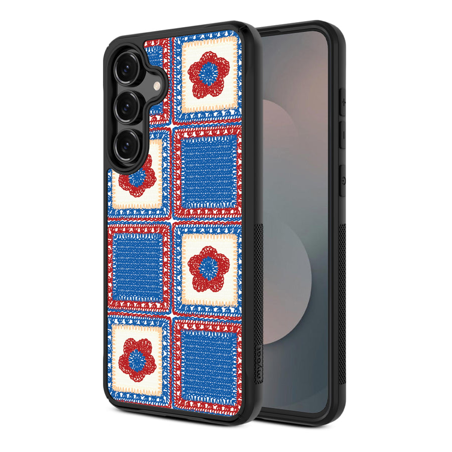 MyBat Design Lab Series Case for Samsung Galaxy S25 Fan Edition – All American Quilt - MSS25FECSLESMP524-1.JPG