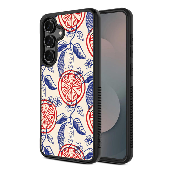MyBat Design Lab Series Case for Samsung Galaxy S25 Fan Edition – Summer Citrus - MSS25FECSLESMP526-1.JPG