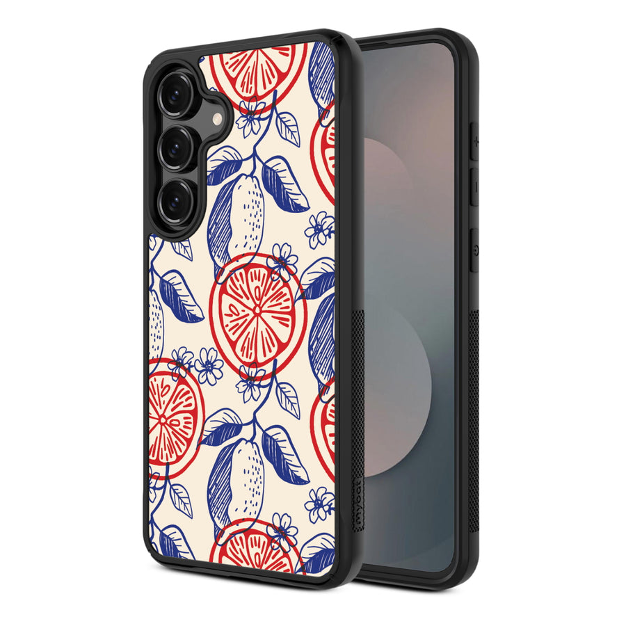 MyBat Design Lab Series Case for Samsung Galaxy S25 Fan Edition – Summer Citrus - MSS25FECSLESMP526-1.JPG