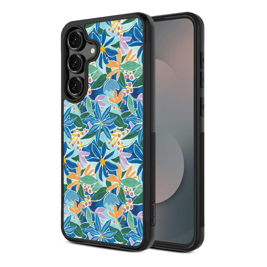 MyBat Design Lab Series Case for Samsung Galaxy S25 Fan Edition – Exotic Bloom - MSS25FECSLESMP529-1.JPG