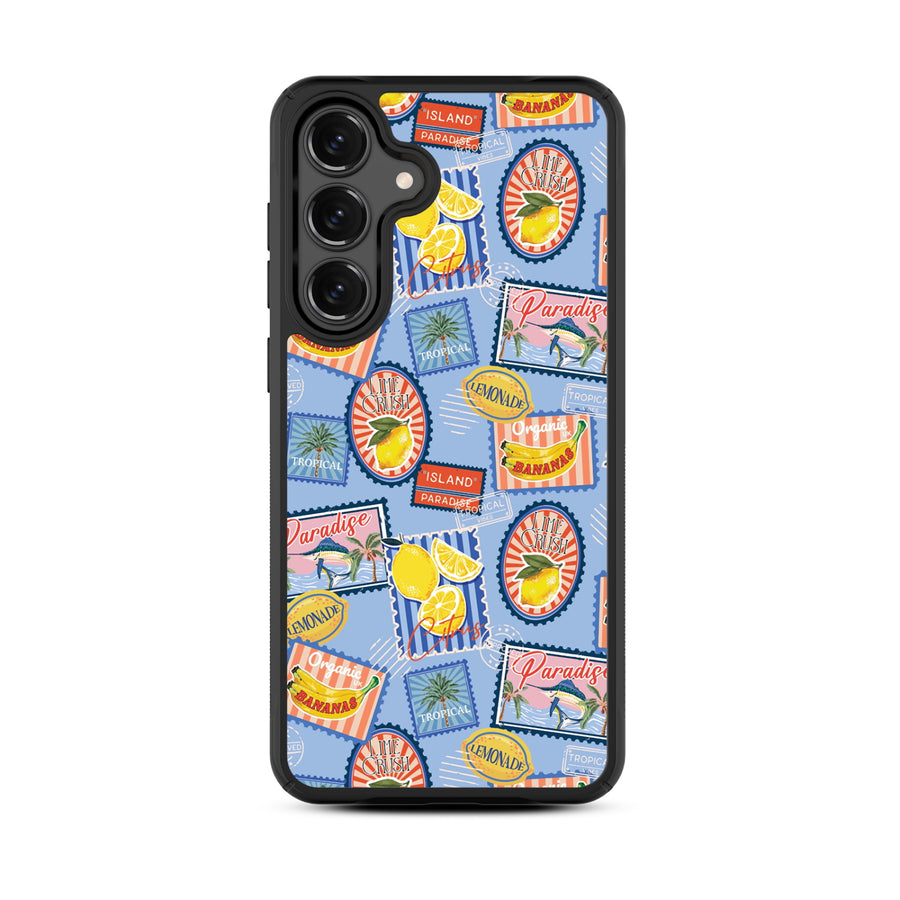 MyBat Design Lab Series Case for Samsung Galaxy S25 Fan Edition – Summer Stamps - MSS25FECSLESMP537-2.JPG
