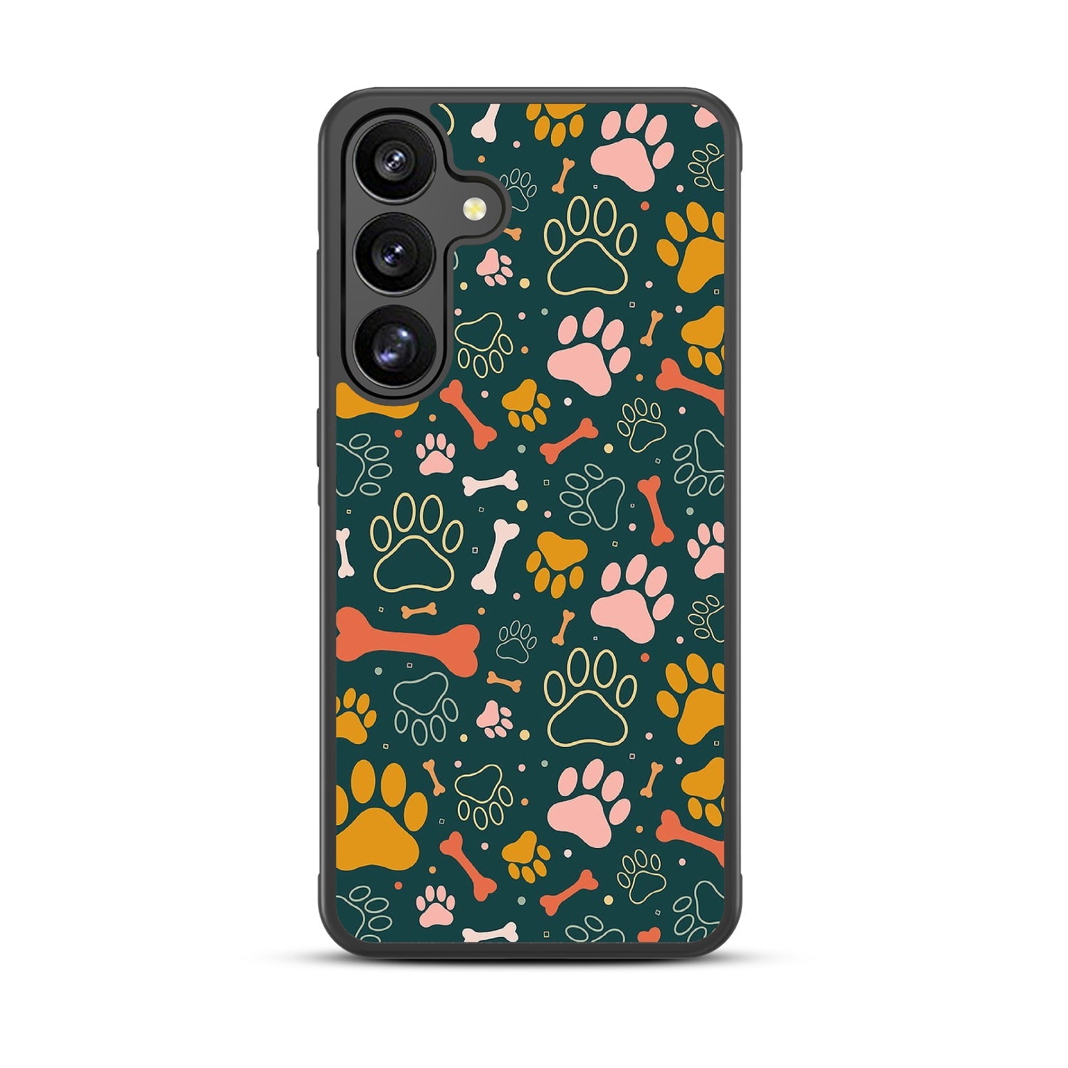 MyBat Design Lab Series Case for Samsung Galaxy S25 Plus - Paw Prints & Bones