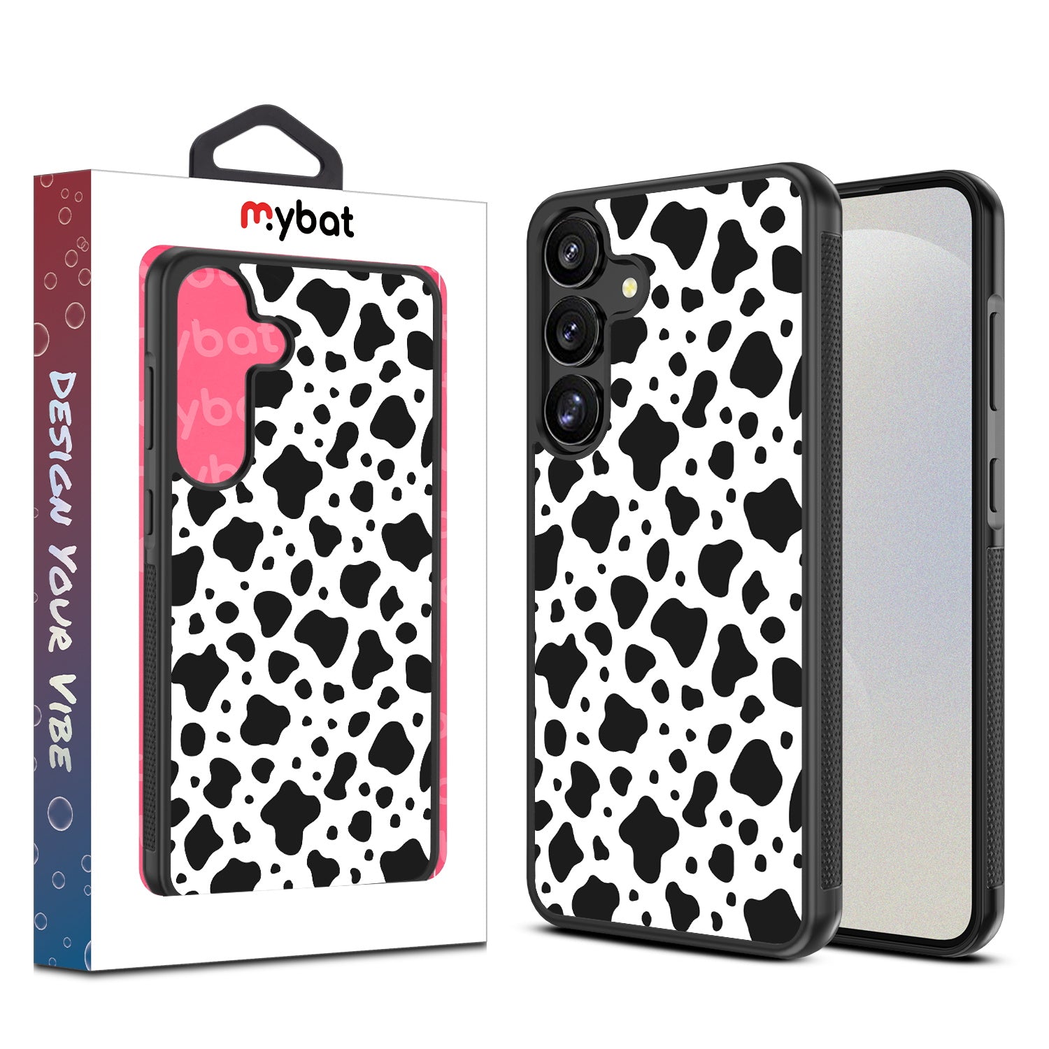 MyBat Design Lab Series Case for Samsung Galaxy S25 Plus - Original Cow Print